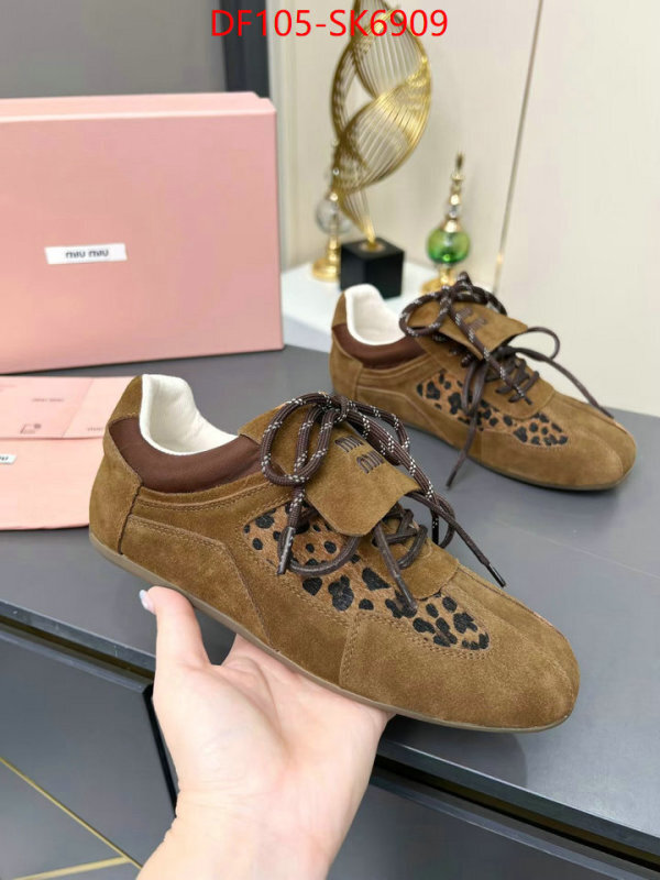 Women Shoes-Miu Miu designer 1:1 replica ID: SK6909 $: 105USD