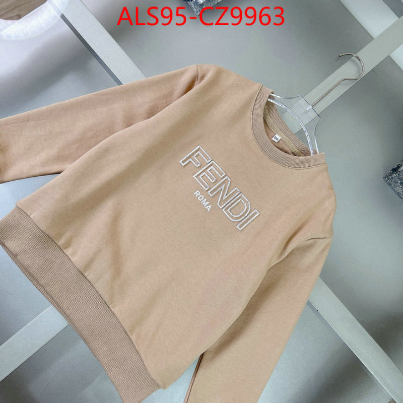 Kids clothing-Fendi shop cheap high quality 1:1 replica ID: CZ9963 $: 95USD