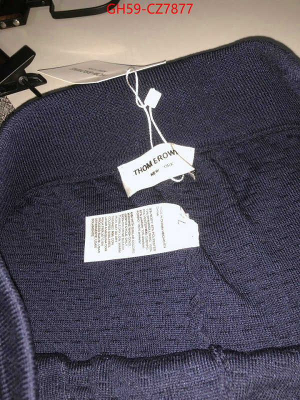 Clothing-Thom Browne sellers online ID: CZ7877 $: 59USD