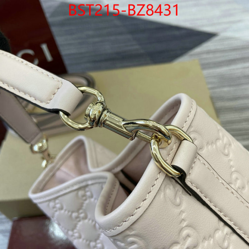 Gucci Bags(TOP)-Bucket bag- best like ID: BZ8431 $: 215USD,