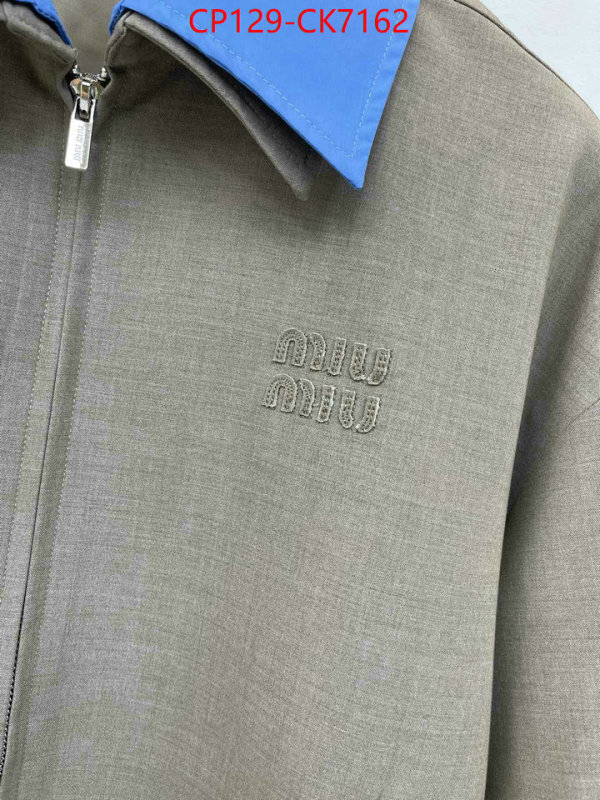 Clothing-MIU MIU high quality replica designer ID: CK7162 $: 129USD