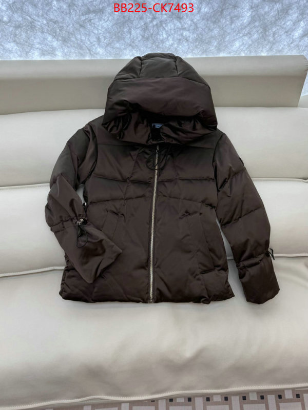 Down jacket Women-Prada find replica ID: CK7493 $: 225USD