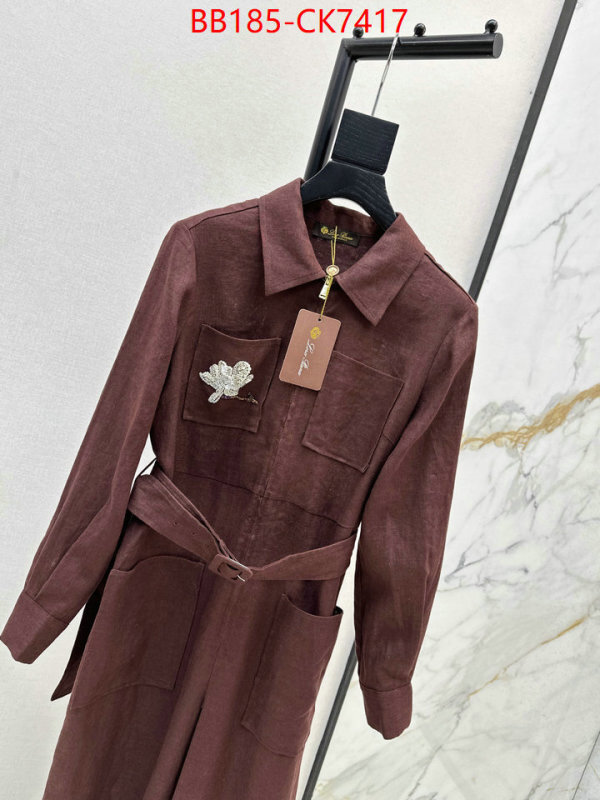 Clothing-Loro Piana can you buy knockoff ID: CK7417 $: 185USD