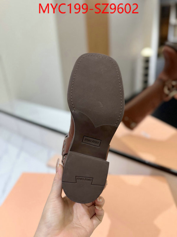 Women Shoes-Miu Miu best site for replica ID: SZ9602 $: 199USD