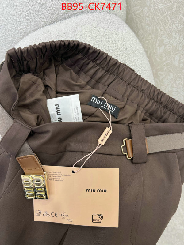 Clothing-MIU MIU what is aaaaa quality ID: CK7471 $: 95USD