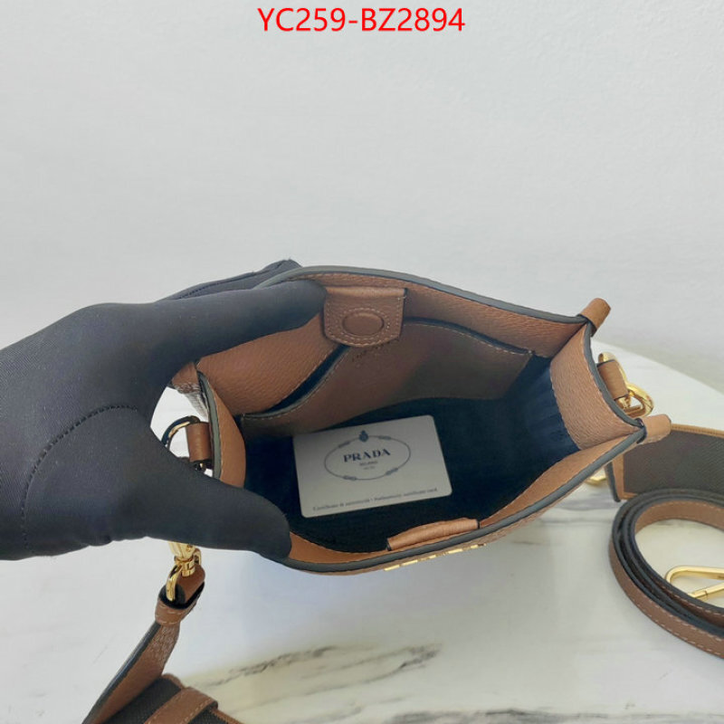 Prada Bags(TOP)-Crossbody- top quality designer replica ID: BZ2894 $: 259USD,