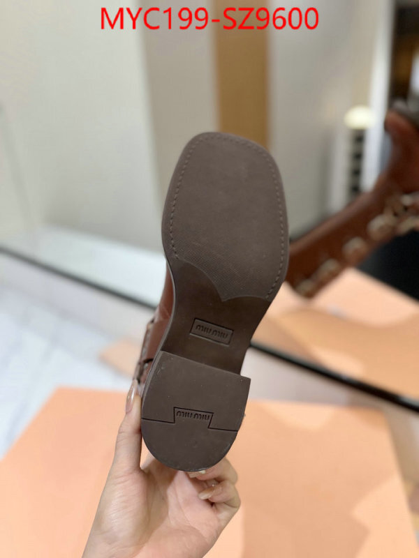 Women Shoes-Miu Miu we provide top cheap aaaaa ID: SZ9600 $: 199USD