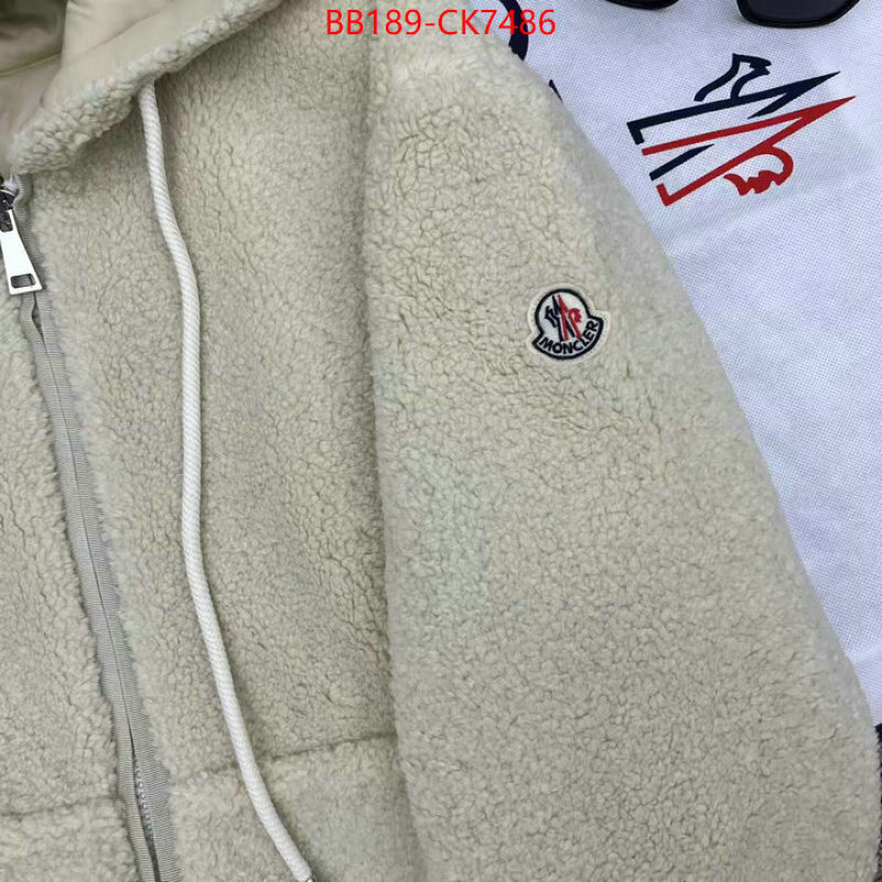 Down jacket Women-Moncler for sale cheap now ID: CK7486 $: 189USD