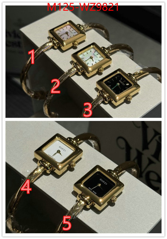 Watch(4A)-Gucci luxury ID: WZ9821 $: 125USD