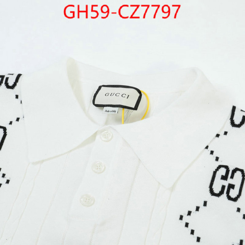 Clothing-Gucci cheap wholesale ID: CZ7797 $: 59USD