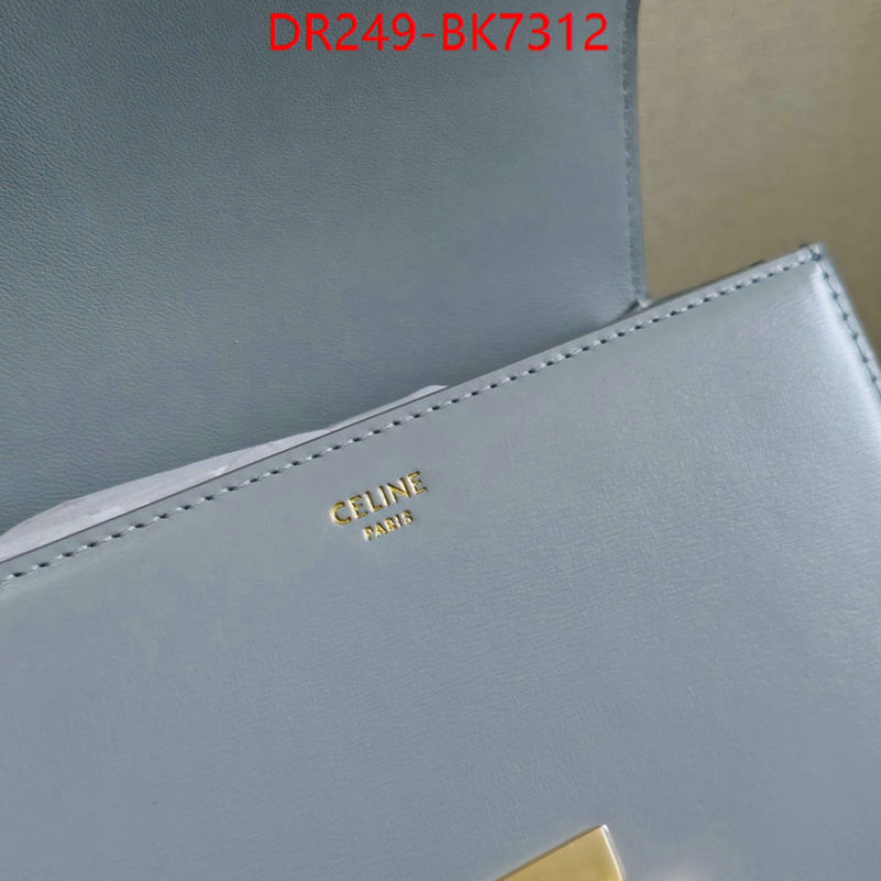Celine Bags(TOP)-Triomphe Series cheap high quality replica ID: BK7312 $: 249USD,