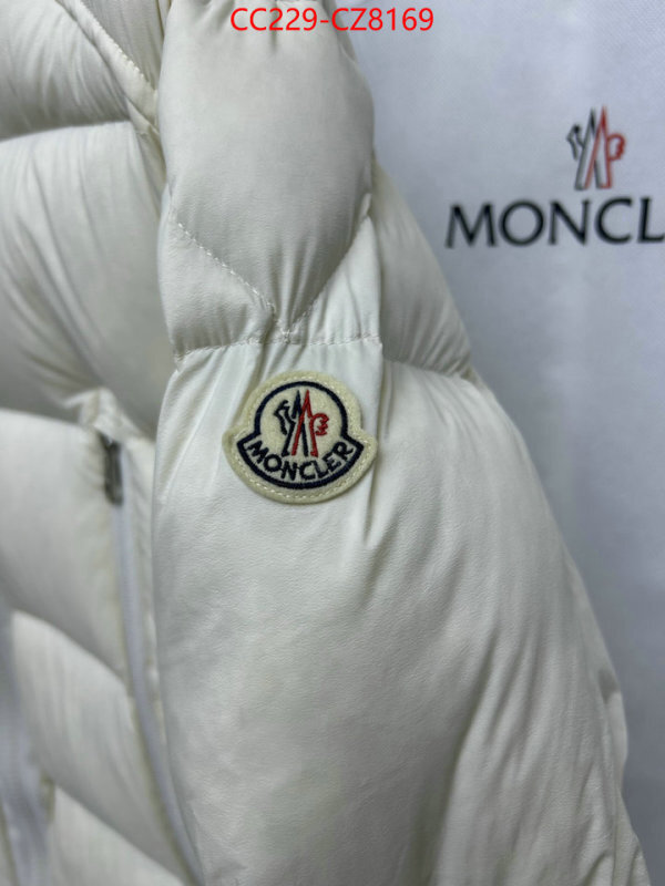 Down jacket Women-Moncler shop designer replica ID: CZ8169 $: 229USD