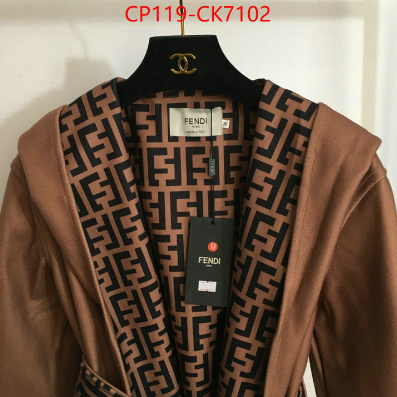 Down jacket Women-Fendi perfect quality ID: CK7102 $: 119USD