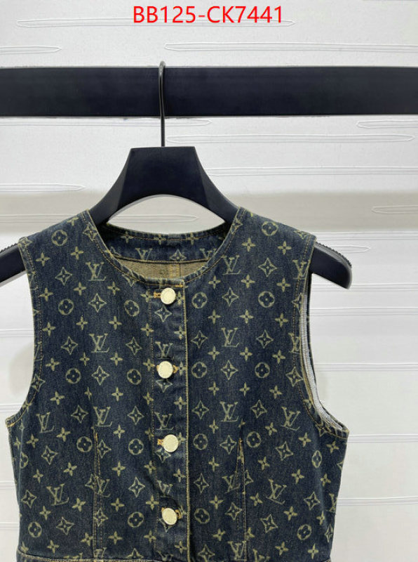 Clothing-LV fake designer ID: CK7441 $: 125USD