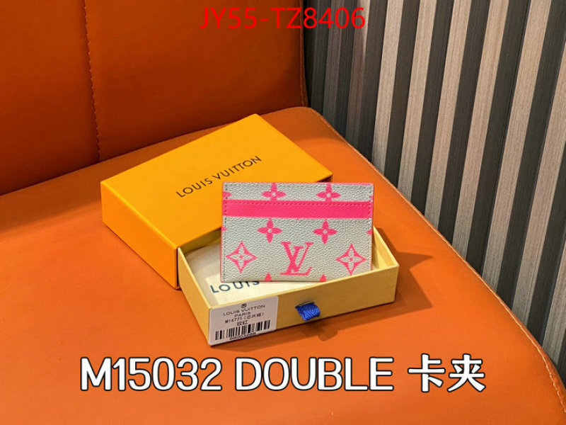 LV Bags(TOP)-Wallet top ID: TZ8406 $: 55USD,