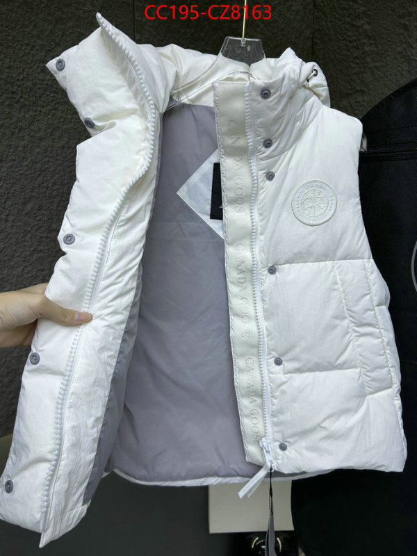 Down jacket Women-Canada Goose luxury cheap replica ID: CZ8163 $: 195USD