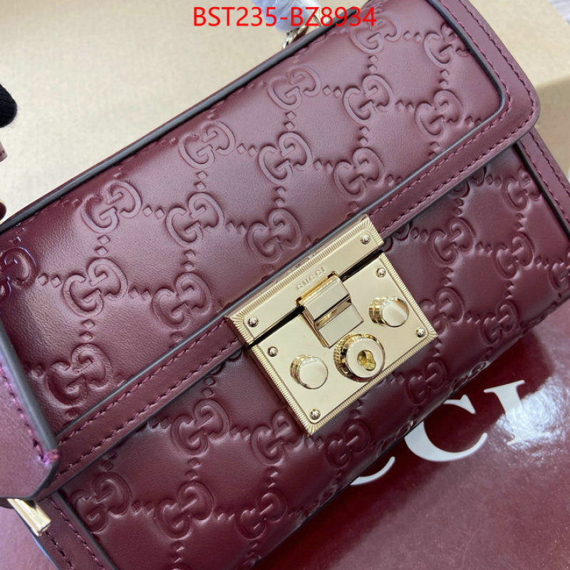 Gucci Bags(TOP)-Padlock- 2024 replica wholesale cheap sales online ID: BZ8934 $: 235USD,