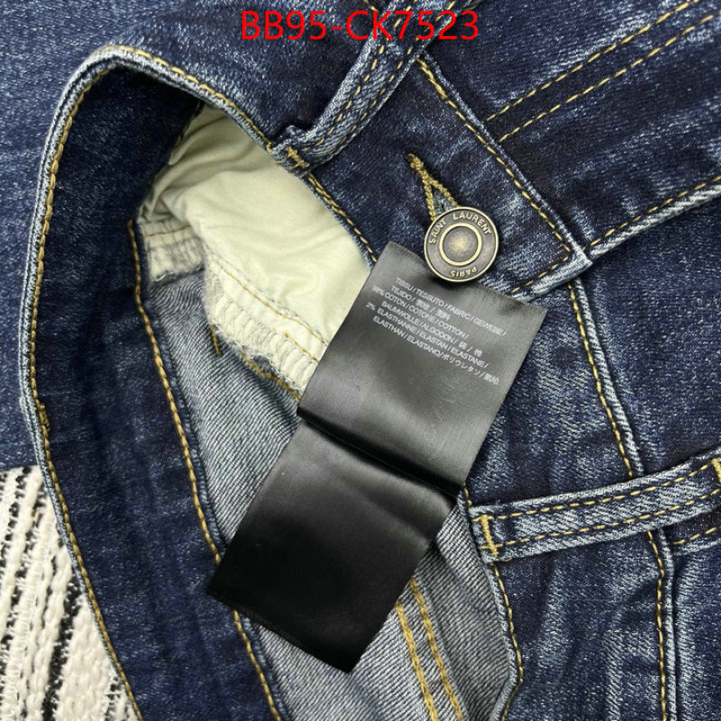 Clothing-YSL wholesale replica shop ID: CK7523 $: 95USD