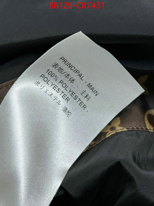 Clothing-LV high quality perfect ID: CK7431 $: 129USD