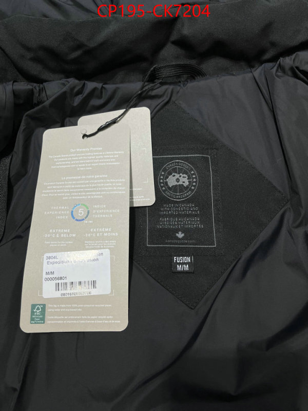 Down jacket Men-Canada Goose buy 2024 replica ID: CK7204 $: 195USD