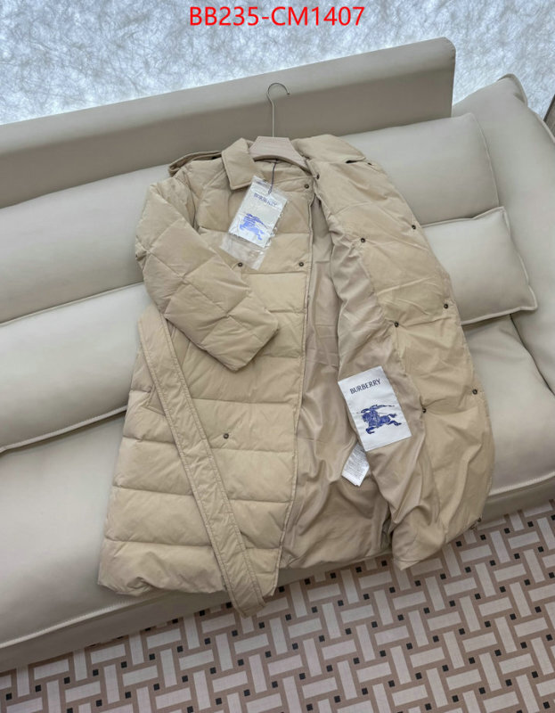 Down jacket Women-Burberry aaaaa replica designer ID: CM1407 $: 235USD