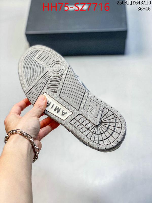 Men Shoes-AMIRI wholesale ID: SZ7716 $: 75USD
