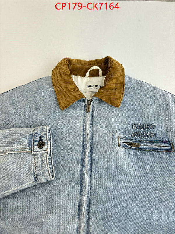 Clothing-MIU MIU fake cheap best online ID: CK7164 $: 179USD