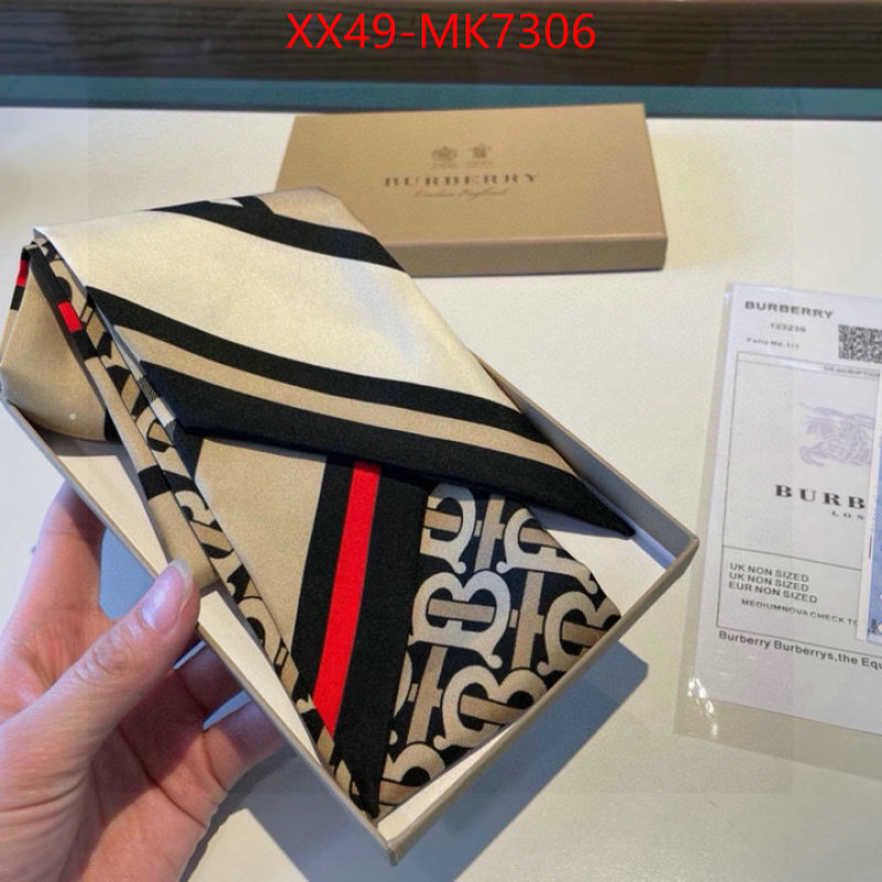 Scarf-Burberry shop ID: MK7306 $: 49USD