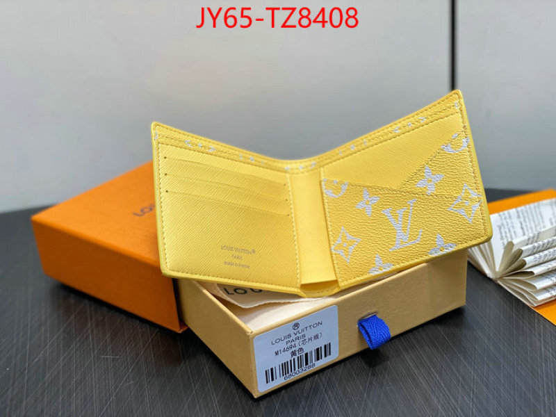LV Bags(TOP)-Wallet wholesale ID: TZ8408 $: 65USD,