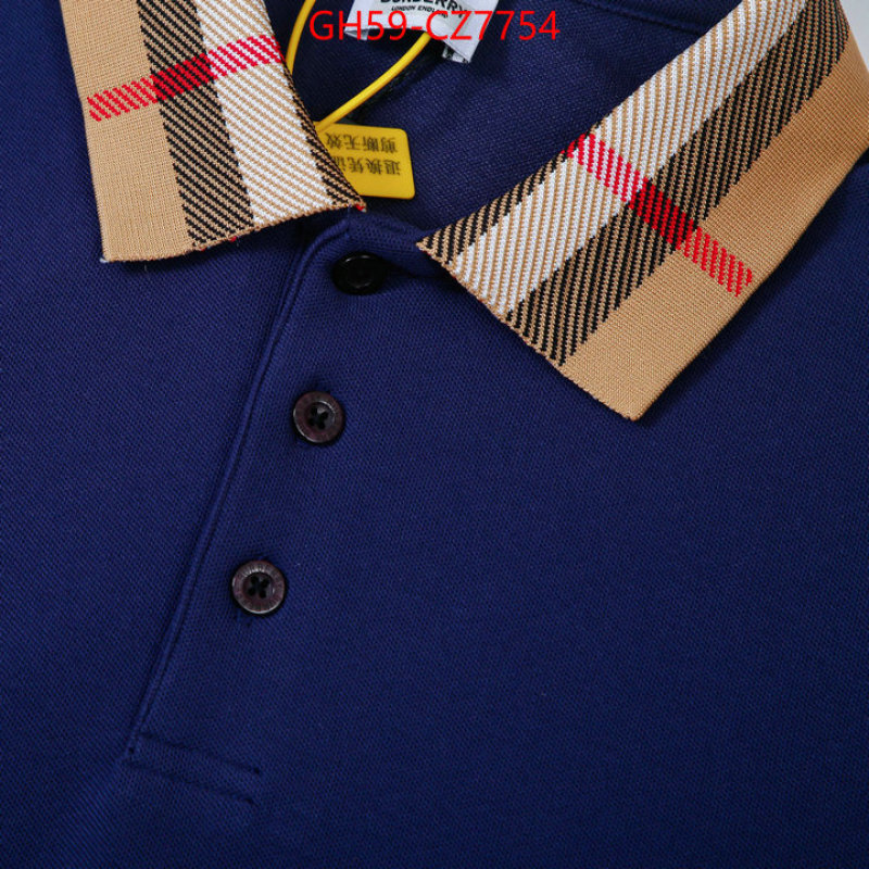 Clothing-Burberry wholesale imitation designer replicas ID: CZ7754 $: 59USD