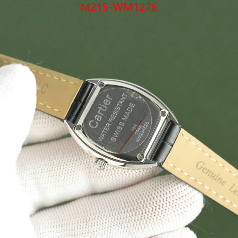 Watch(TOP)-Cartier top quality fake ID: WM1276 $: 215USD