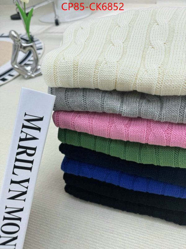 Clothing-Ralph Lauren the quality replica ID: CK6852 $: 85USD