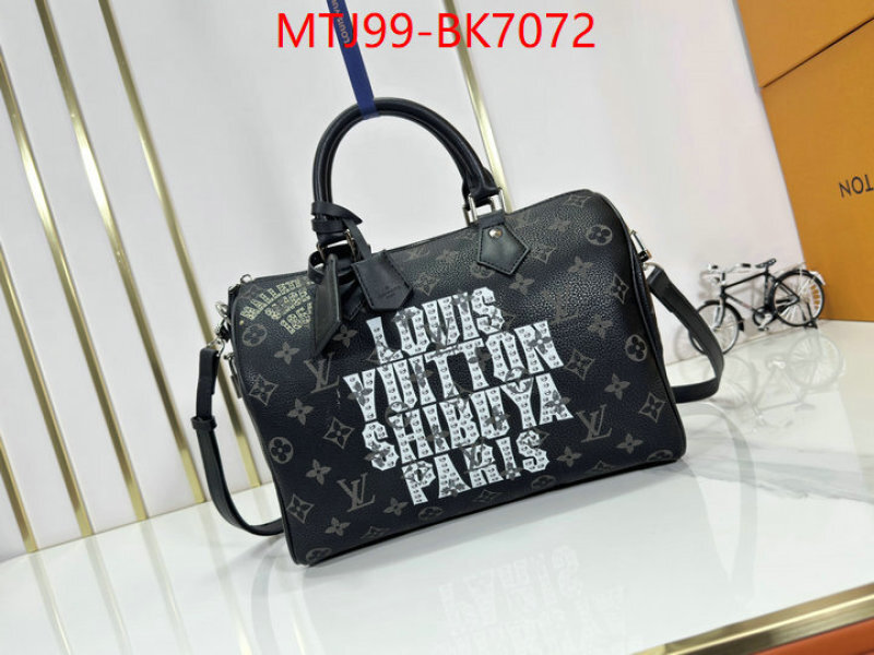 LV Bags(4A)-Speedy- wholesale replica ID: BK7072 $: 99USD,
