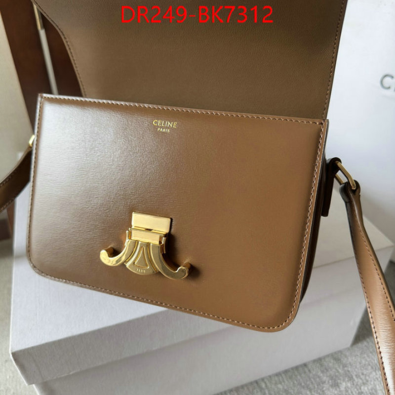 Celine Bags(TOP)-Triomphe Series cheap high quality replica ID: BK7312 $: 249USD,