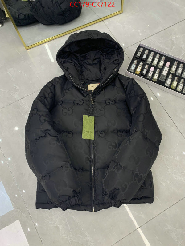Down jacket Men-Gucci high-end designer ID: CK7122 $: 179USD