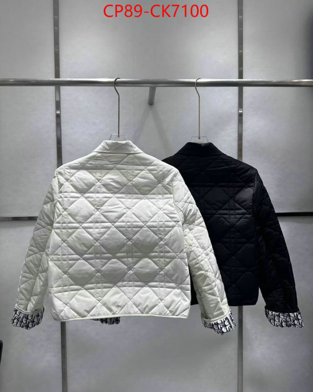 Clothing-Dior wholesale imitation designer replicas ID: CK7100 $: 89USD