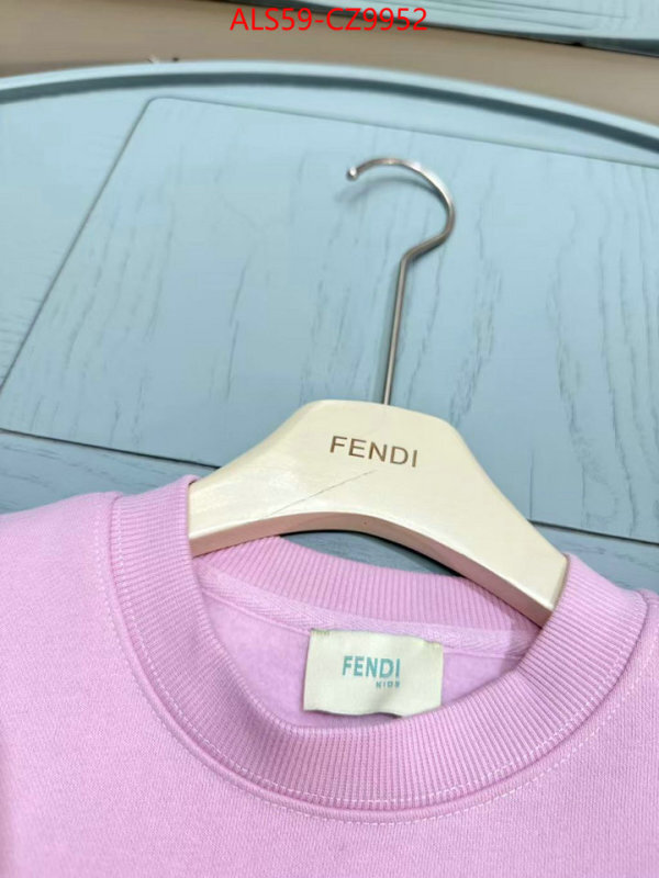 Kids clothing-Fendi designer 1:1 replica ID: CZ9952 $: 59USD