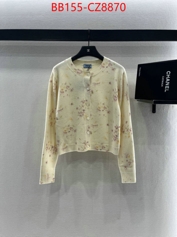 Clothing-Prada top perfect fake ID: CZ8370 $: 155USD