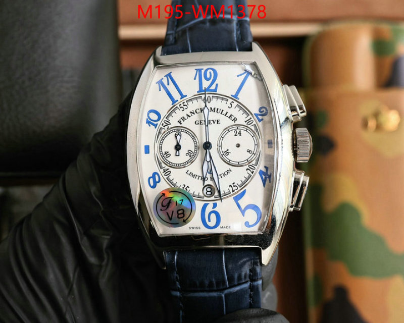Watch(TOP)-Franck Muller buy luxury 2024 ID: WM1378 $: 195USD