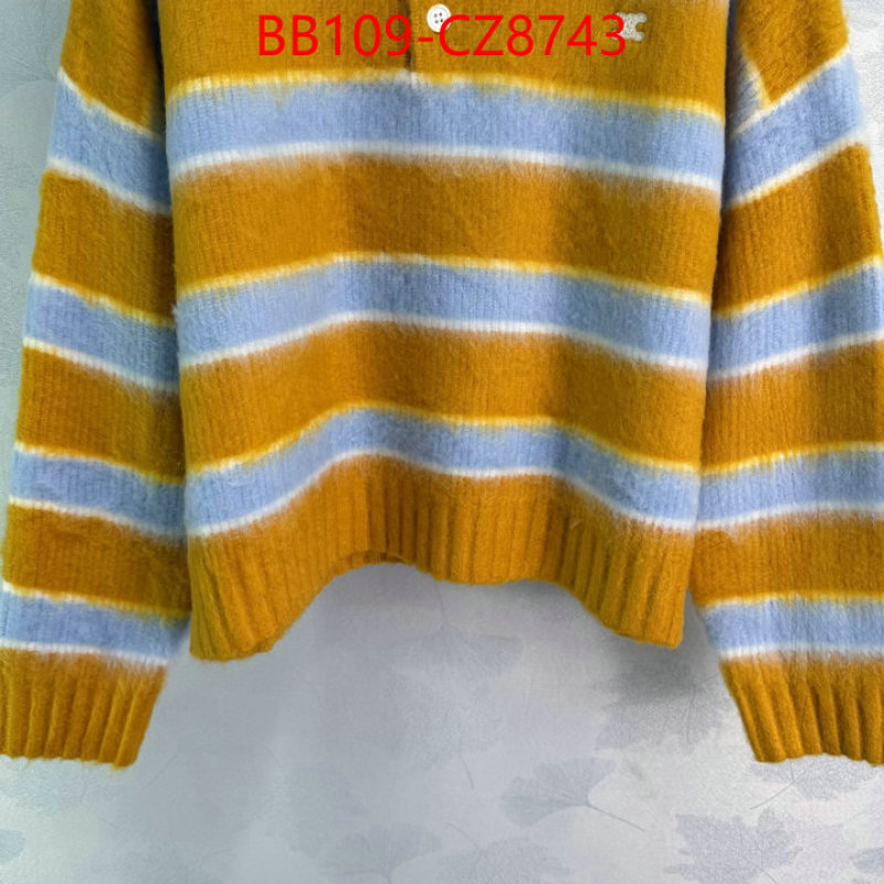 Clothing-Celine mirror copy luxury ID: CZ8743 $: 109USD