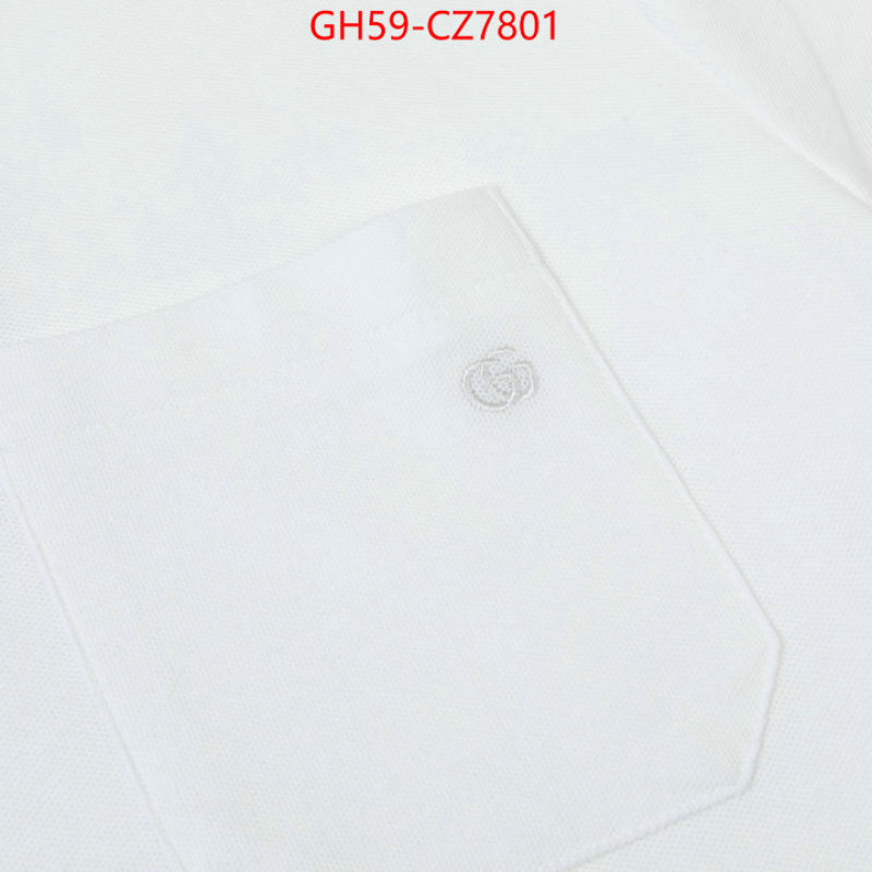 Clothing-Gucci high ID: CZ7801 $: 59USD