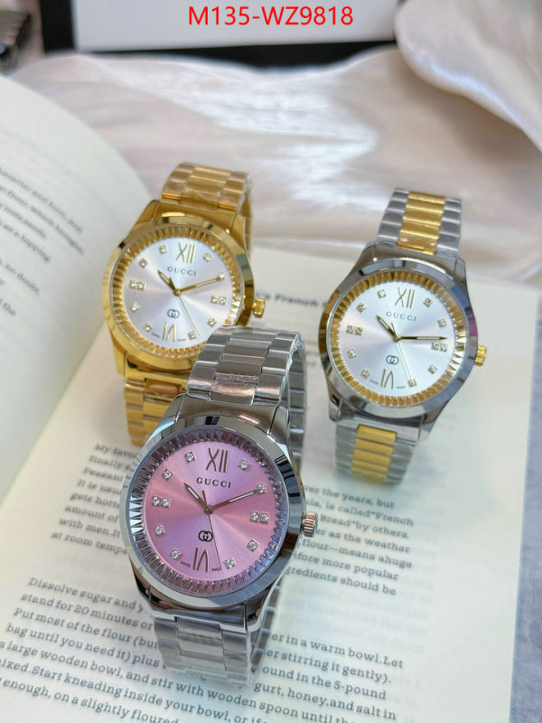 Watch(4A)-Gucci 1:1 ID: WZ9818 $: 135USD
