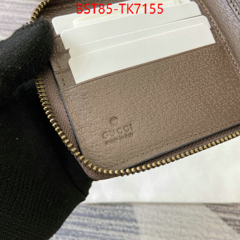 Gucci Bags(TOP)-Wallet- high quality perfect ID: TK7155 $: 85USD,
