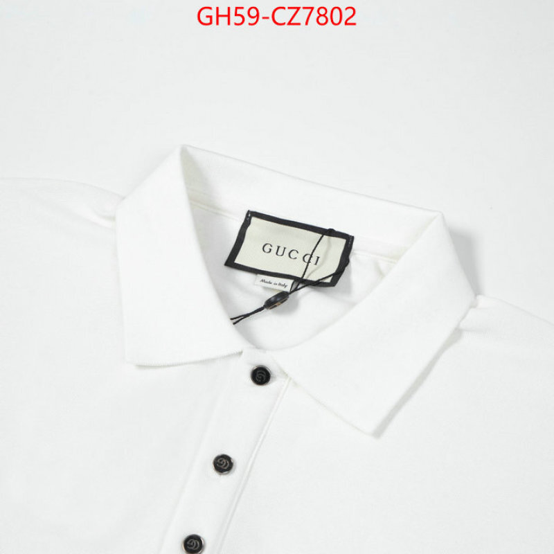 Clothing-Gucci sell high quality ID: CZ7802 $: 59USD