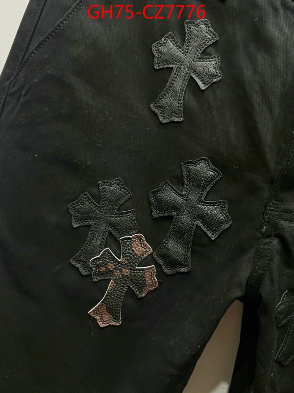 Clothing-Chrome Hearts replica aaaaa+ designer ID: CZ7776 $: 75USD
