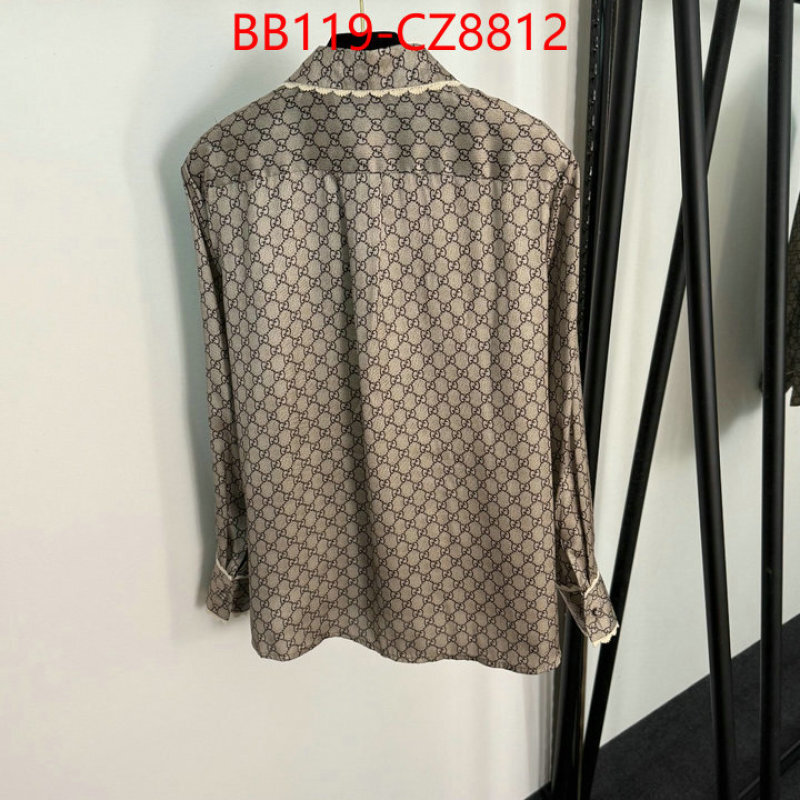 Clothing-Gucci what's best ID: CZ8812 $: 119USD
