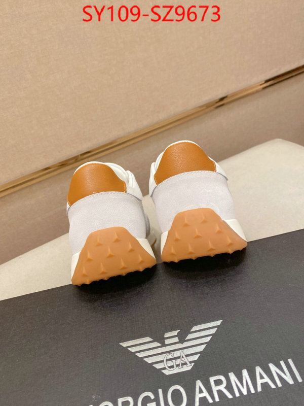 Men shoes-Armani top perfect fake ID: SZ9673 $: 109USD
