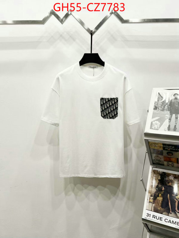 Clothing-Dior can you buy knockoff ID: CZ7783 $: 55USD