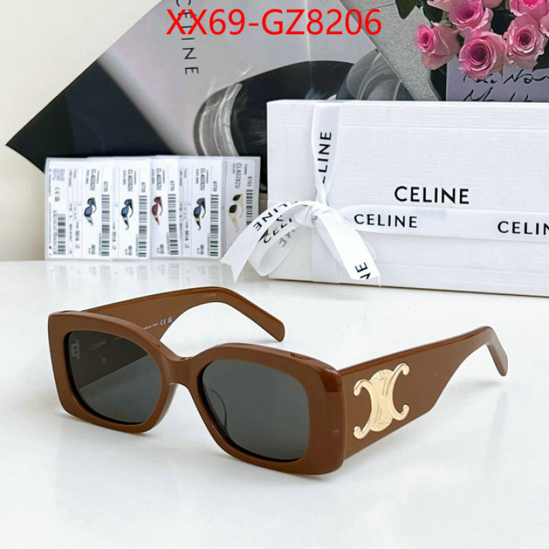 Glasses-CELINE where can i find ID: GZ8206 $: 69USD