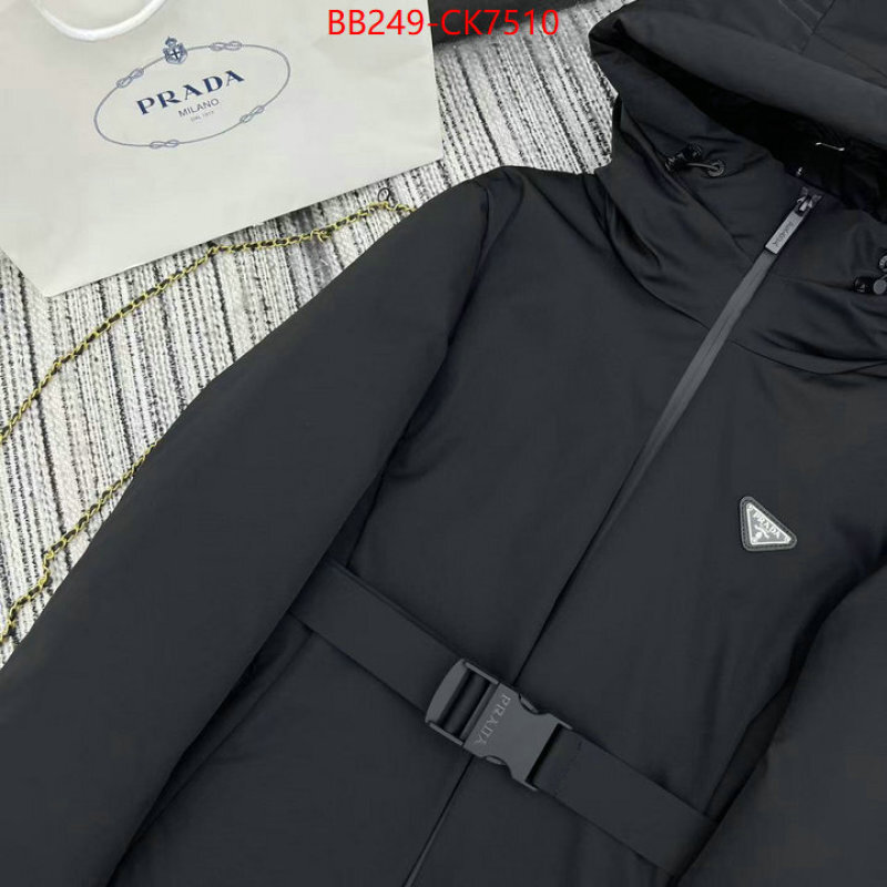 Down jacket Women-Prada fake aaaaa ID: CK7510 $: 249USD